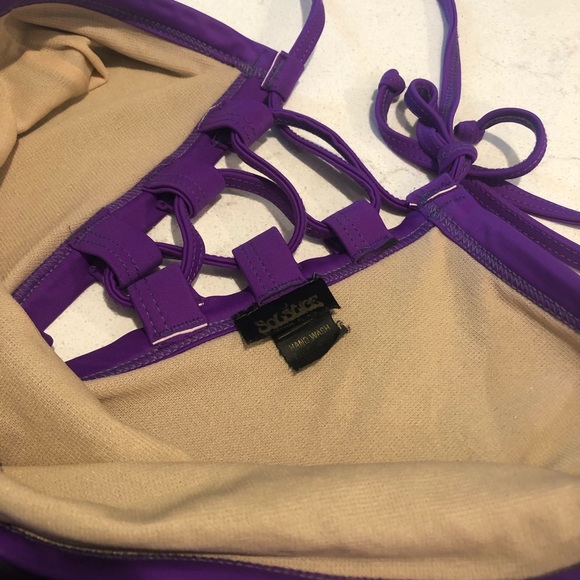 ✨Solstice Deep Dive Lace Up Swim Bottom - Picture 3 of 6